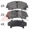 A.B.S. 35062 Brake Pad Set, disc brake